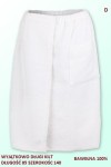 Sauna kilt ręcznik biały 100% bawełna uniwersalny 85*140