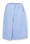 Sauna kilt ręcznik niebieski 100% bawełna uniwersalny 70*140 cm