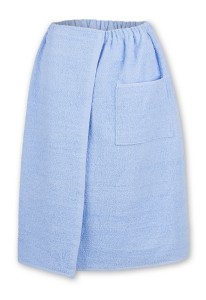 Sauna kilt ręcznik niebieski 100% bawełna uniwersalny 70*140 cm