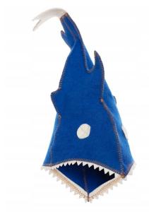 SAUNA CZAPKA KAPELUSZ DO SAUNY RYBKA