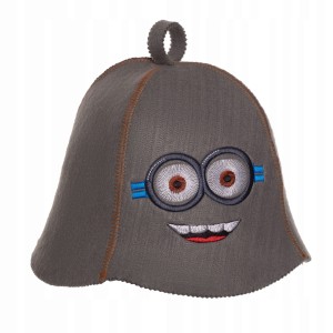 SAUNA CZAPKA STALOWA FILCOWA DO SAUNY - RADOSNY 