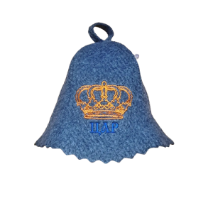 SAUNA CZAPKA DO SAUNY FILCOWA SZARA CAR