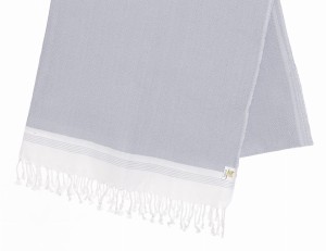 SAUNA HAMMAM RĘCZNIK 100%BAWEŁ 325GR BELLA SZARY