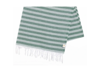 SAUNA RĘCZNIK HAMMAM LEKKI100%BAWEŁNA 160/90 PALACE ZIELONY