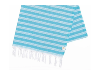 SAUNA RĘCZNIK HAMMAM LEKKI100%BAWEŁNA 160/90 PALACE TURKUS