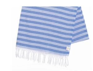 SAUNA RĘCZNIK HAMMAM LEKKI100%BAWEŁNA 160/90 PALACE NIEBIESKI