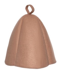 SAUNA CZAPKA FILCOWA DO BANI I SAUNY EKO BEŻ