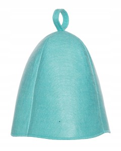 SAUNA CZAPKA FILCOWA DO BANI I SAUNY EKO MIĘTA