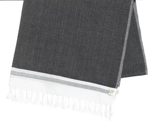 SAUNA HAMMAM RĘCZNIK 100%BAWEŁ 325GR BELLA CZARNY