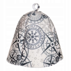 SAUNA CZAPKA FILCOWA DO SAUNY I BANI EKO WZÓR 29