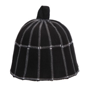 SAUNA CZAPKA FILCOWA DO SAUNA - KRATA CZARNA