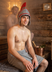 SAUNA - FILCOWY KAPELUSZ DO SAUNY CEZARA