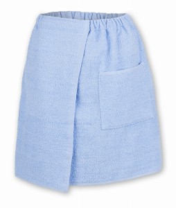 Sauna kilt ręcznik niebieski 100% bawełna męski 50*140