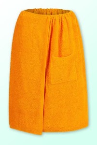 Sauna kilt ręcznik brzoskwinia 100% bawełna damski 70*140cm