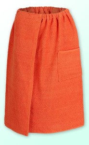 Sauna kilt ręcznik pomarańcz 100% bawełna uniwersalny 70*140 cm