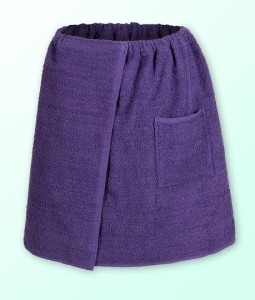 Sauna kilt ręcznik purpura 100% bawełna męski 50*140