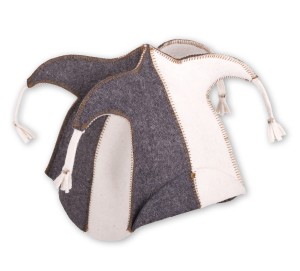 Czapka do sauny filcowa - Arlekin