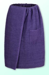 Sauna kilt ręcznik purpura 100% bawełna uniwersalny 70*140 cm