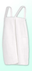 Sauna Kilt Pareo 100% Bawełna Damski Biały - Gracja 2