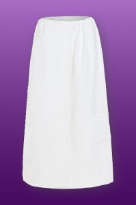 Sauna Kilt Ręcznik Bawełna Damski 90/150cm XXL Rzep