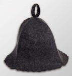 Czapka szara filcowa  rozmiar XL/XXL 60-64cm