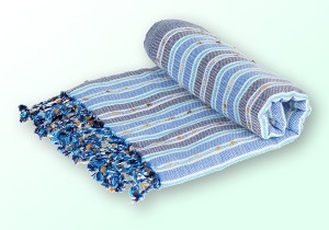 Sauna Łaźnia - Hammam Ręcznik 100% Bawełna Pompon NAVY