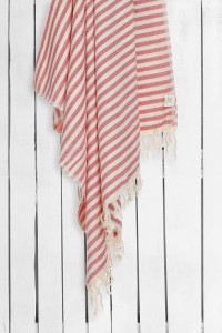 Sauna Łażnia - Hammam Ręcznik 100% Bawełna Acacia 7 Czerwony